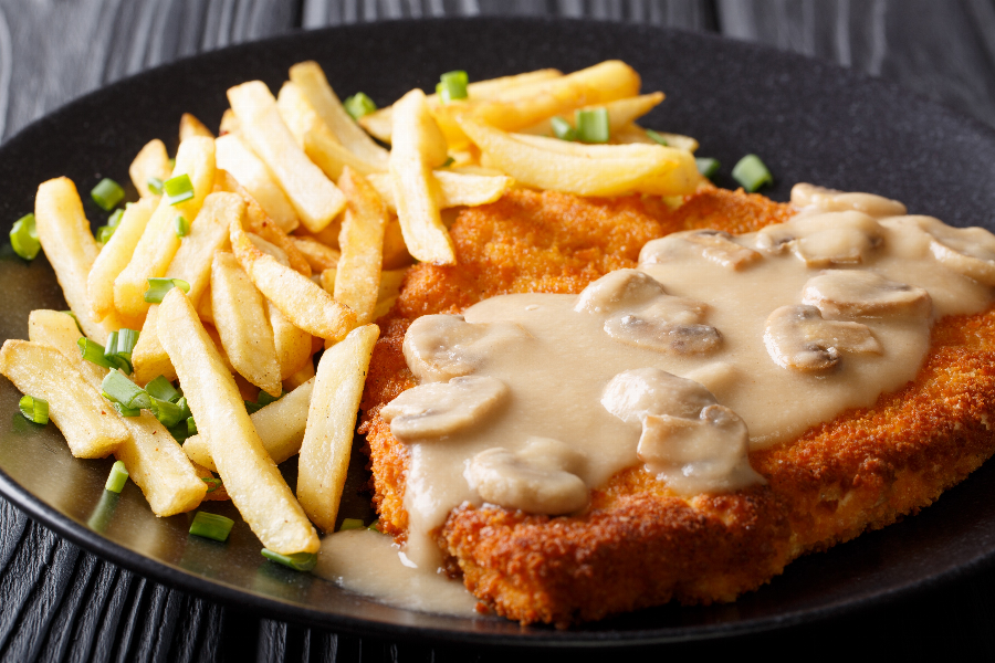 Jägerschnitzel