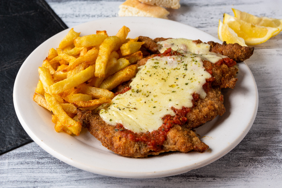 Spicy Cheese Schnitzel