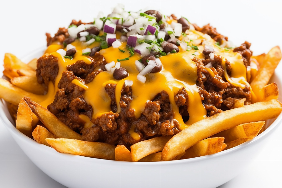 Chilli-Cheese Pommes 